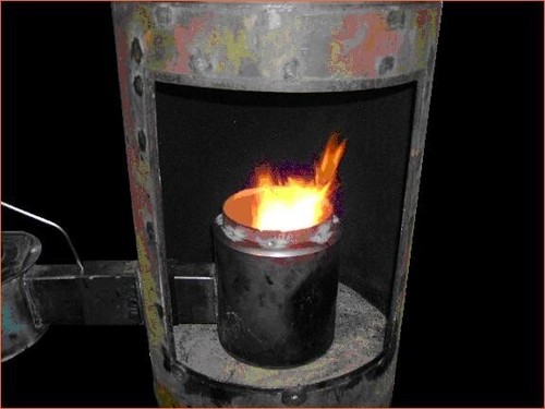 Waste oil burner heater - oil, burner/heater